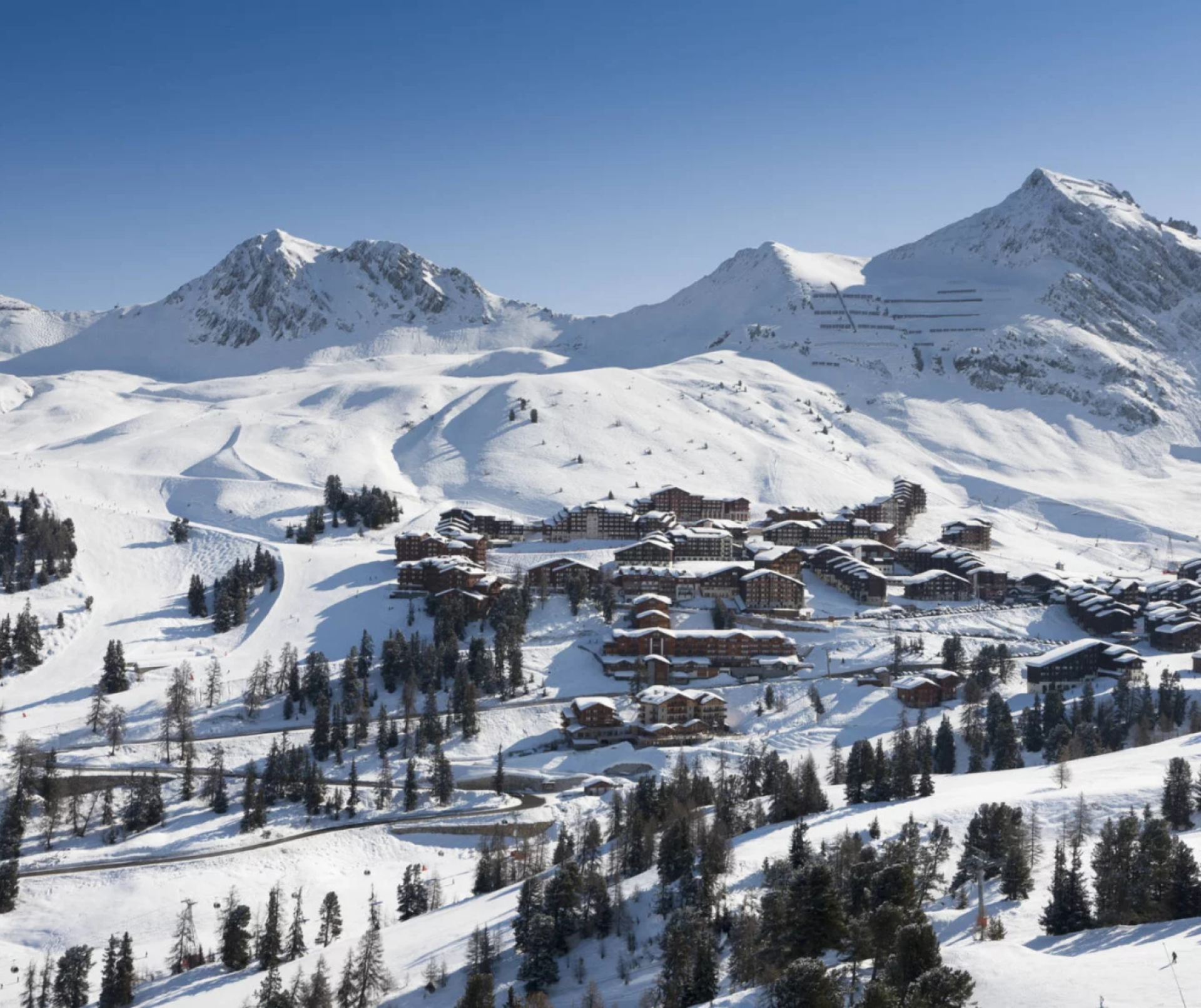 skier à la Plagne